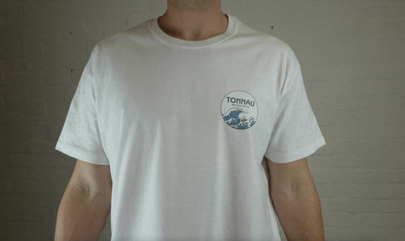 Mount Tonnau Short Sleeved T-Shirt in White -1